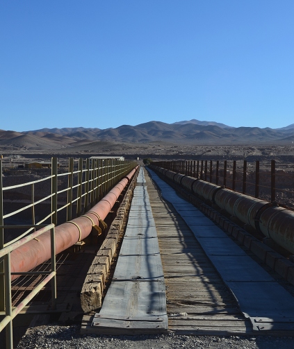 Photo of the bridge deck