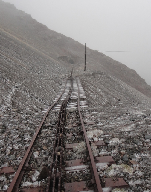 Photo of undermined track